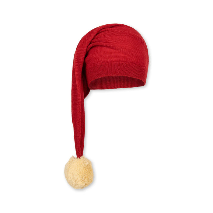Cane Knit Christmas Hat - 2-4 T- Jolly par Konges Sløjd - Winter Collection | Jourès