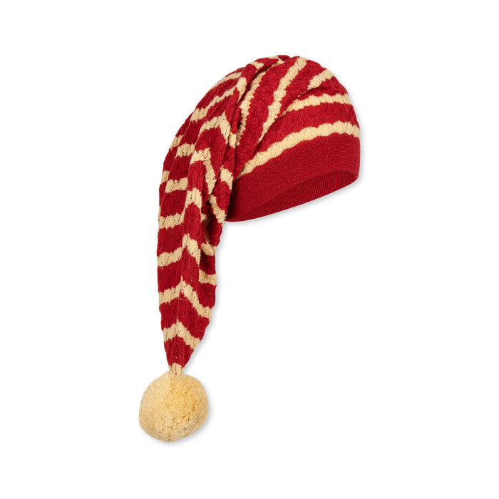Bonnet de lutin en tricot - 2T - 4T - Jolly rayé par Konges Sløjd - Collection d'hiver | Jourès