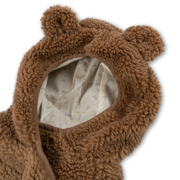 Grizz Teddy Onesie - Tobbaco Brown par Konges Sløjd - Outerwear | Jourès