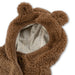 Grizz Teddy Onesie - Tobbaco Brown par Konges Sløjd - Winter onesies & Snowsuits | Jourès