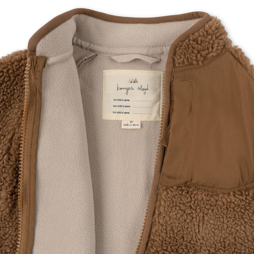Cardigan Teddy - 12m à 4T -  Brun par Konges Sløjd - T-shirt, Pulls & Cardigans | Jourès