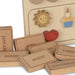 Wooden Calendar - Natural wood par Konges Sløjd - Wooden toys | Jourès