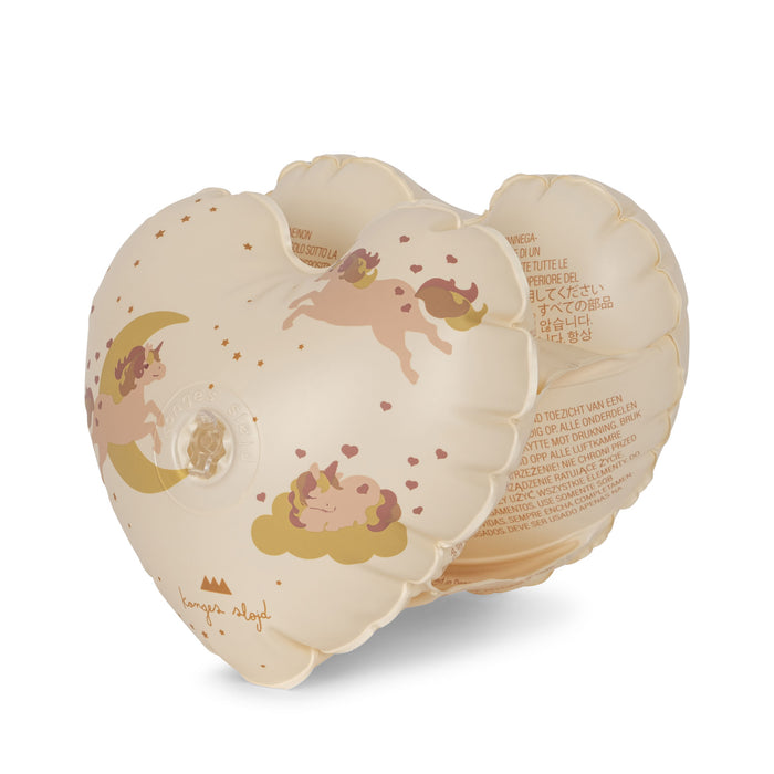 Arm Floaties - Heart-shaped - Unicorn par Konges Sløjd - Exclusive Brands | Jourès