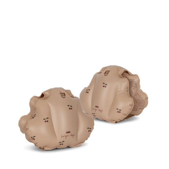 Arm Floaties - Shell-shaped - Cherry / Blush par Konges Sløjd - Outdoor toys | Jourès