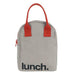 Kids Lunch Bag - Grey / Rust par Fluf - Outdoor mealtime | Jourès