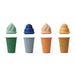 Bay Ice Cream Toy - Pack of 4 - Surf/Blue Multi mix par Liewood - Bath time | Jourès