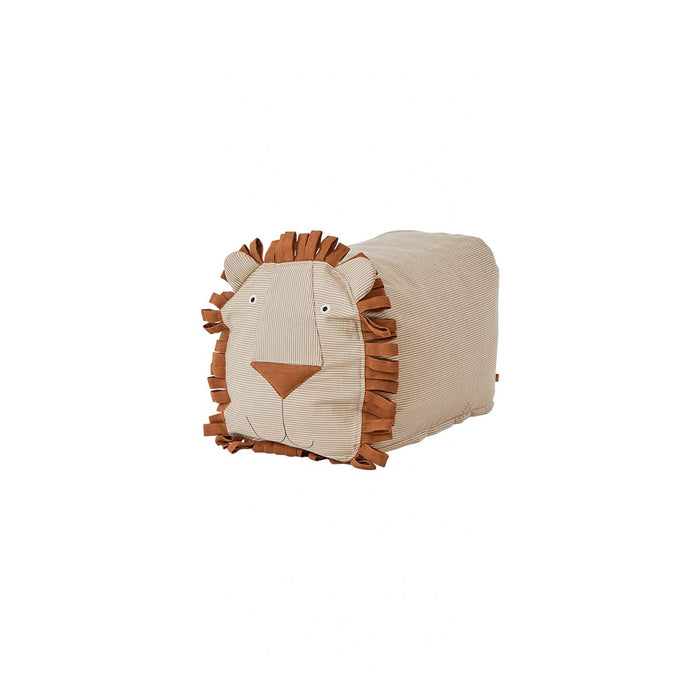 Lobo le lion - Coussin à chevaucher - Caramel par OYOY Living Design - OYOY Mini | Jourès
