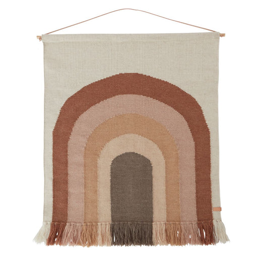 Wall Rug - Follow The Rainbow - Choco par OYOY Living Design - Gifts $100 and more | Jourès