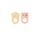 Nelson & Ling Ling Baby Teether - Pack of 2 par OYOY Living Design - OYOY MINI - OYOY Mini | Jourès
