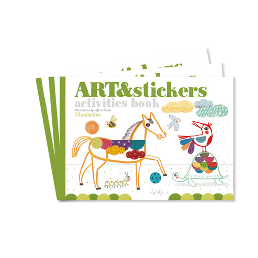 Activities Book - Art & Stickers par Londji - Londji | Jourès