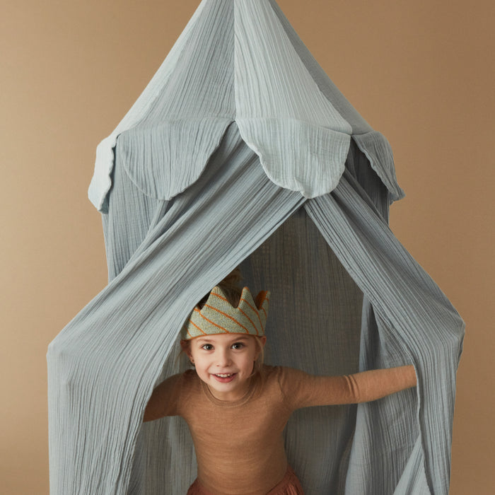 Ronja Canopy - Blue par OYOY Living Design - Bed Canopies | Jourès