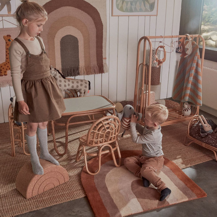 Tapis de Sol Arc-en-ciel - Choco par OYOY Living Design - Chambre de bébé | Jourès