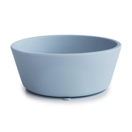Kids Silicone Suction Bowl - Powder Blue par Mushie - Home Decor | Jourès