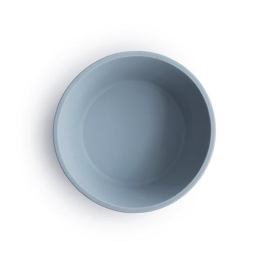 Kids Silicone Suction Bowl - Powder Blue par Mushie - Baby | Jourès