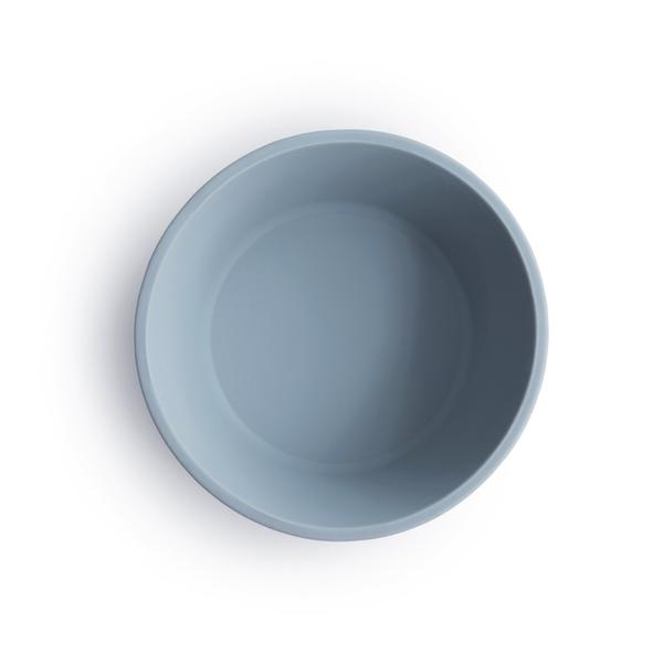 Kids Silicone Suction Bowl - Powder Blue par Mushie - Plates & Bowls | Jourès
