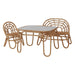 Rattan Rainbow Mini Bench par OYOY Living Design - Gifts $100 and more | Jourès