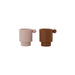 Tiny Inka Cup - Pack of 2 - Caramel / Rose par OYOY Living Design - OYOY MINI - Baby Bottles & Mealtime | Jourès
