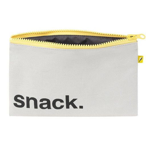 Kids Zip Snack Pouch - Black par Fluf - Snacking, Lunch Boxes & Lunch Bags | Jourès