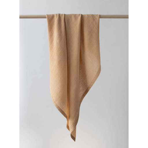 Organic Swaddle Baby Blanket (Natural Dye) - Sand par La Petite Leonne - Products | Jourès