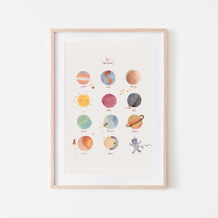 Educational Space Poster - 11x17 par Mushie - Arts and Stationery | Jourès