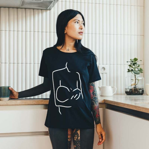 Motherhood - S to XL - Breastfeeding shirt par Tajinebanane - T-shirts, sweaters & cardigans | Jourès