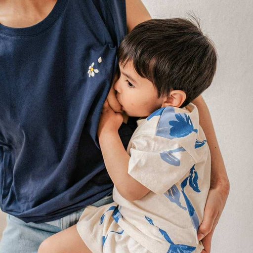 On sème - Camisole d'allaitement - XS, S, M - Bleu par Tajinebanane - Vêtements | Jourès