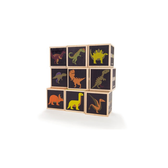 Dinosaur Blocks par Uncle Goose - Educational toys | Jourès