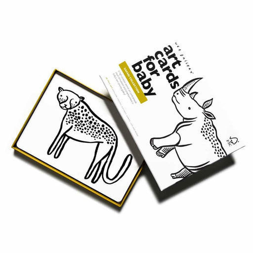 Sensory Art Cards - Safari par Wee Gallery - Early Learning Toys | Jourès