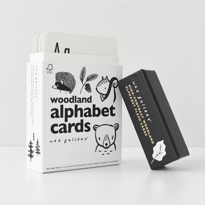 Alphabet Cards - Woodland Animals par Wee Gallery - Toys & Games | Jourès