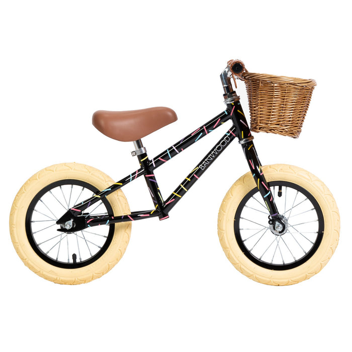 Vélo d'équillibre Banwood x Marest - First Go - Allegra noir par Banwood - Soleil, été, bonheur ! | Jourès