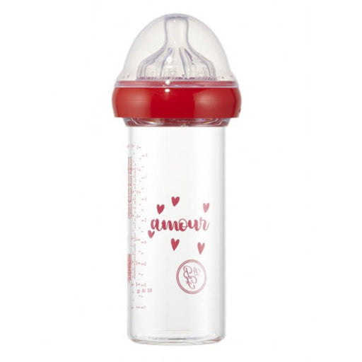 Glass baby bottle - Amour - 240 ml par Le Biberon Francais - New in | Jourès