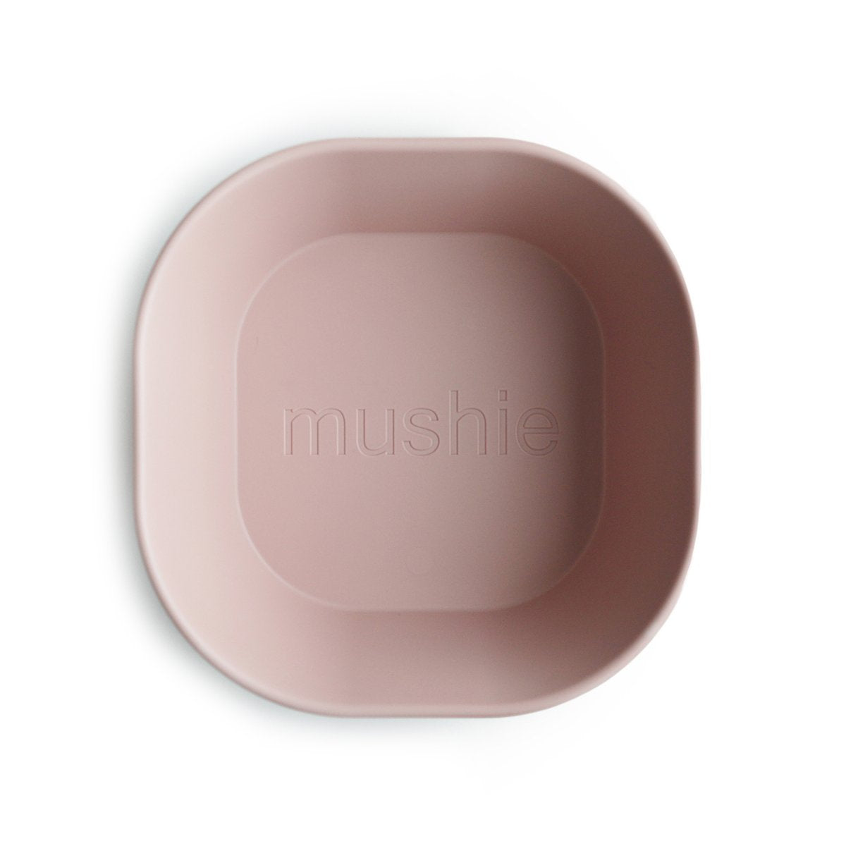 Mushie Dinnerware, Bowl Square 2 Pack, Ivory in 2023