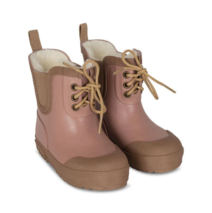 Winter Rubber Thermo Boots - Size 21 to 30 - Burlwood par Konges Sløjd - Clothing | Jourès