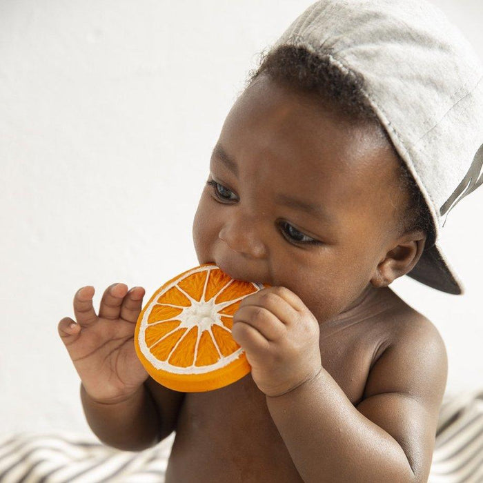 Jouet de bain - Clementino l'orange par Oli&Carol - Bébé - 6 à 12 mois | Jourès