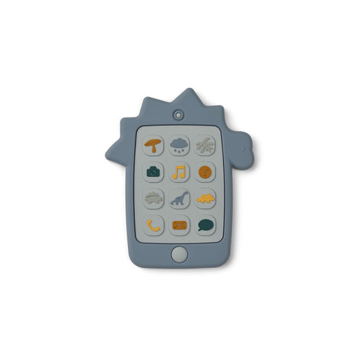 Teether Toy- Thomas Mobile Phone - Dino dove blue par Liewood - Toys, Teething Toys & Books | Jourès
