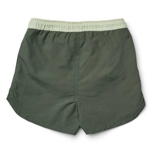 Aiden Board Shorts With Pockets - Hunter Green/Dusty Mint mix par Liewood - Shorts | Jourès