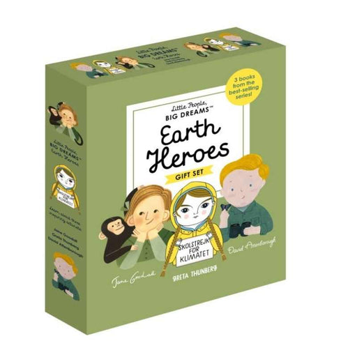 Livre pour enfants - Anglais - Earth Heroes par Little People Big Dreams - Livres | Jourès