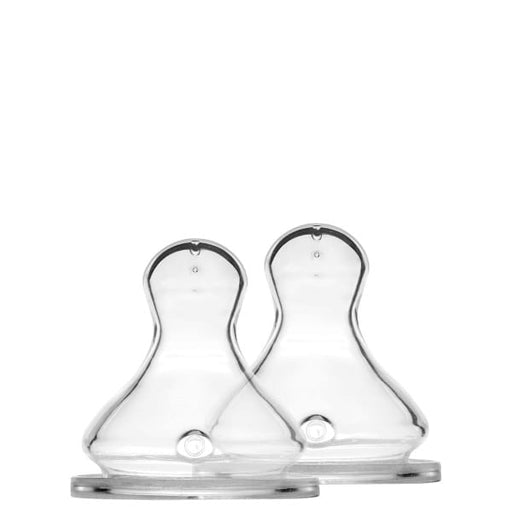 Set of 2 teats - 3m + -  Medium flow 2 par Élhée - Stylish Silicone Bottles (Medical Grade) | Jourès