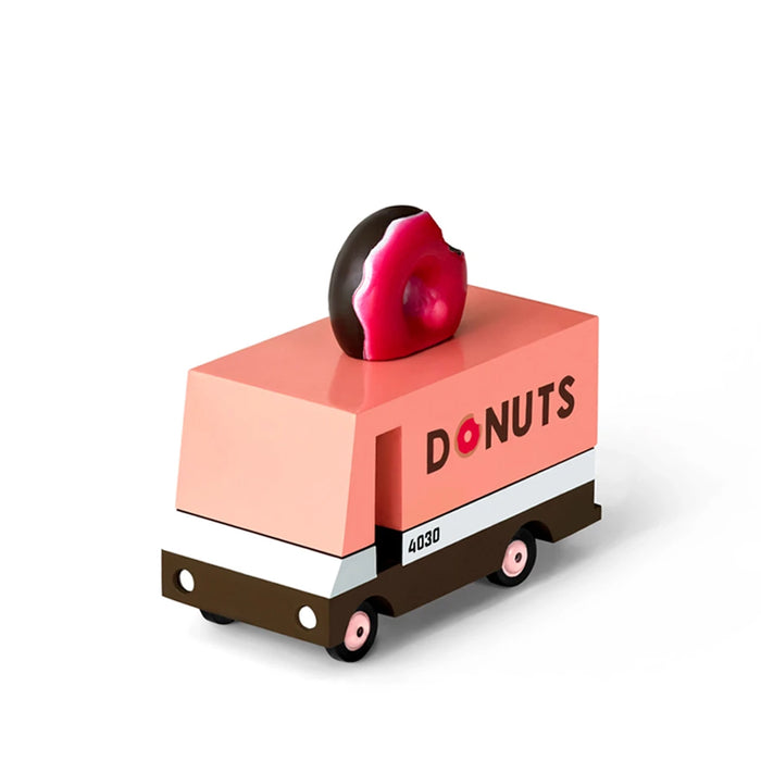 Voiture en bois - Candyvan - Camion de beignes par Candylab - Presse | Jourès