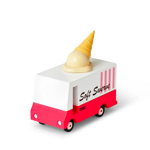 Voiture en bois - Candyvan - Camion de crème glacée par Candylab - Jouets en bois | Jourès