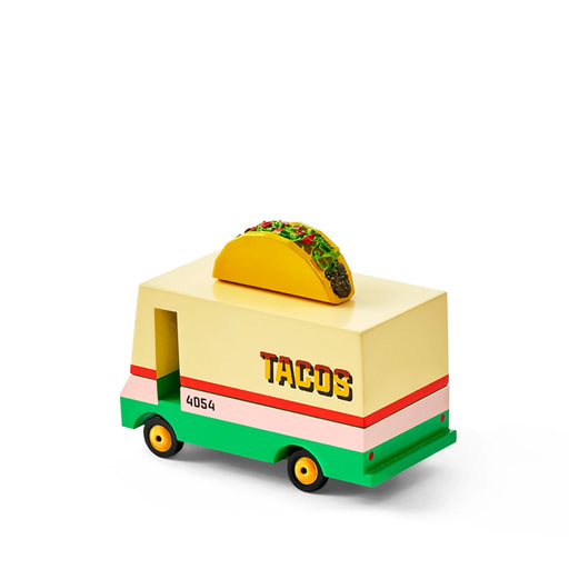 Voiture en bois - Candyvan - Camion à tacos par Candylab - Jeux classiques et jouets rétros | Jourès