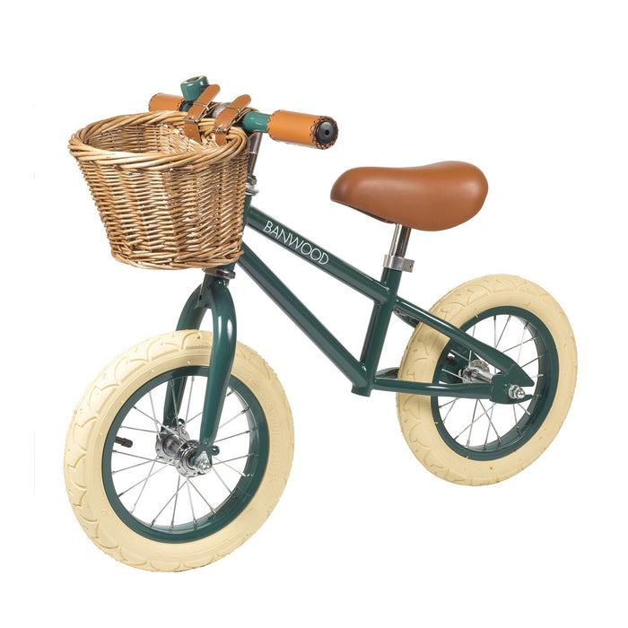Vélo d'équillibre Banwood - First Go - Vert foncé par Banwood - $100 et plus | Jourès