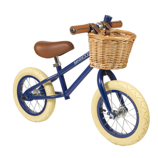 Vélo d'équillibre Banwood - First Go - Bleu marine par Banwood - Jeux éducatifs et loisirs | Jourès