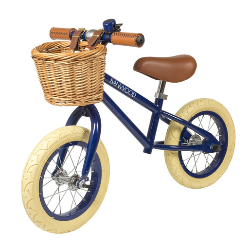 Vélo d'équillibre Banwood - First Go - Bleu marine par Banwood - Jouets d'extérieur | Jourès
