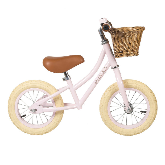 Vélo d'équillibre Banwood - First Go - Rose pâle par Banwood - $100 et plus | Jourès
