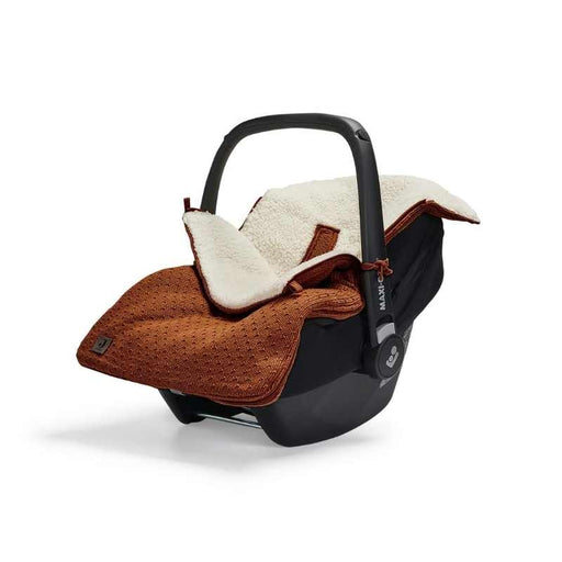 Footmuff for Car Seat & Stroller - Bliss Knit - Caramel par Jollein - Diaper Bags & Mom Bags | Jourès