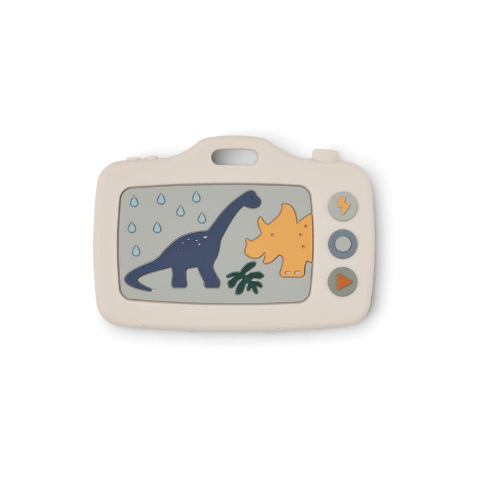 Teether toy - Steven camera -Dinosaurs/Green garden par Liewood - Baby Shower Gifts | Jourès