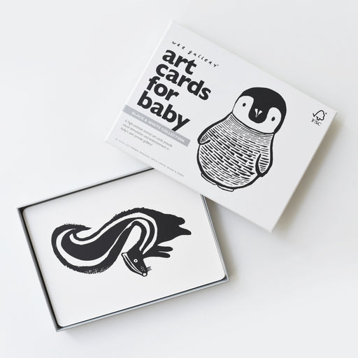 Sensory Art Cards - Black & white par Wee Gallery - The Black & White Collection | Jourès