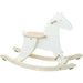 Ride On Rocking Horse with security hoop - Ivory par Vilac - The Dream Collection | Jourès