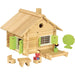 Wooden Log House - 135 pcs par Jeujura - Toys & Games | Jourès